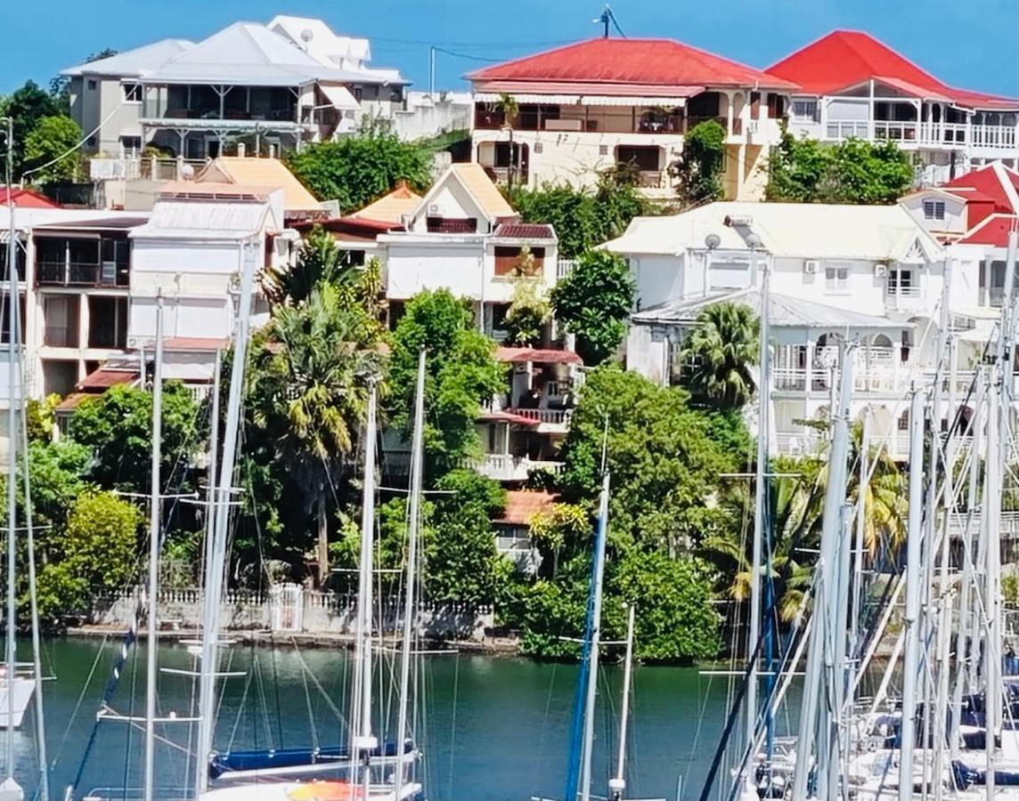 Chambre D'Hotes Mai Tai 4 Personnes Bas Du Fort Le Gosier  Exteriör bild