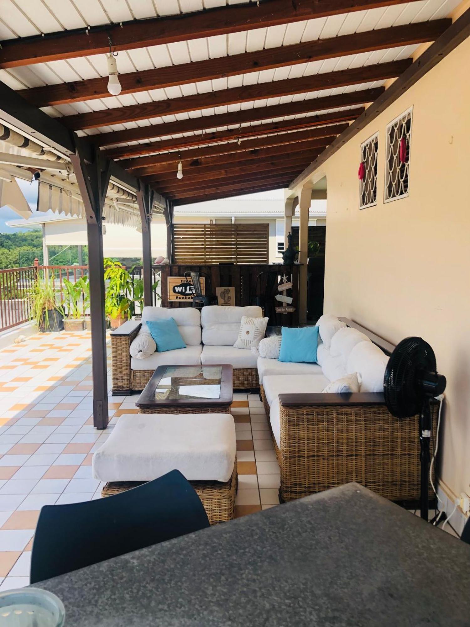 Chambre D'Hotes Mai Tai 4 Personnes Bas Du Fort Le Gosier  Exteriör bild