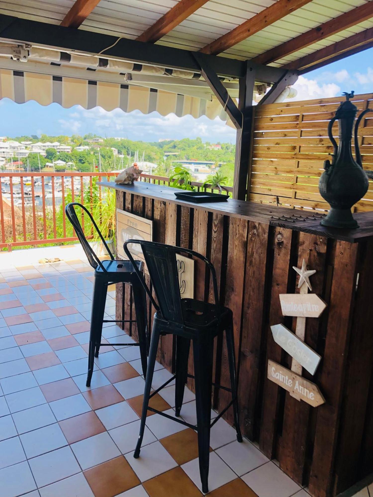 Chambre D'Hotes Mai Tai 4 Personnes Bas Du Fort Le Gosier  Exteriör bild